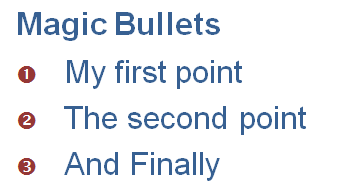 Magic Bullets